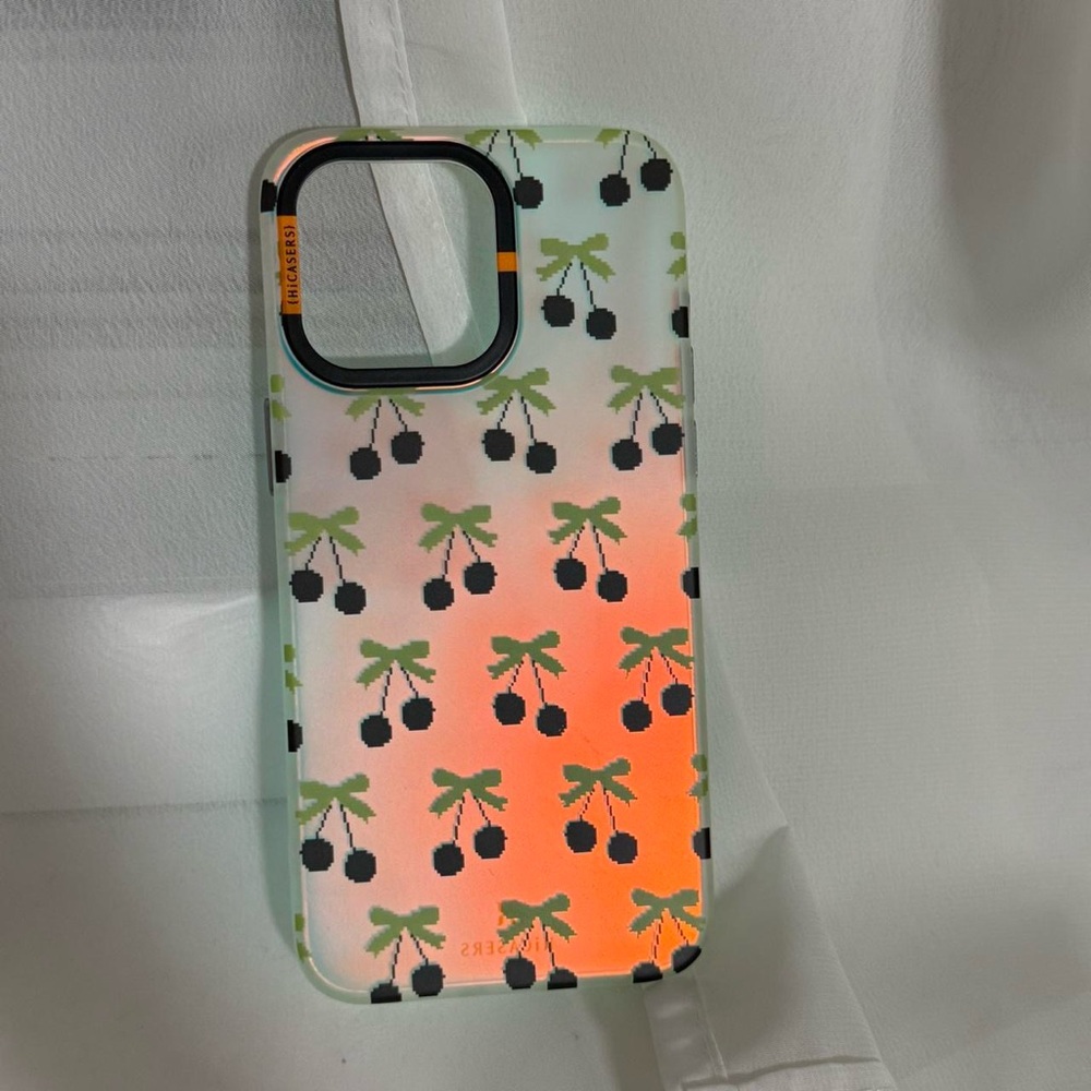 Cherry Pattern iPhone 15 pro max  Phone Case